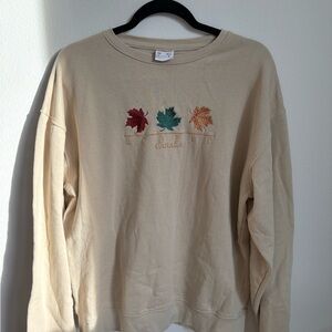 Quebec Embroidered Women's Sweater